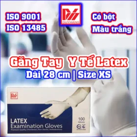 gang tay y te co bot latex co dai size xs