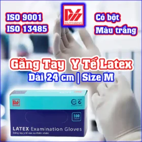 gang tay y te co bot latex co ngan size m